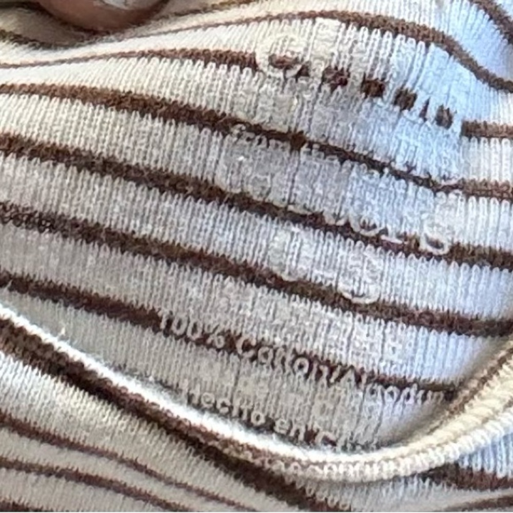 Striped Baby Onesie - Picture 3 of 3
